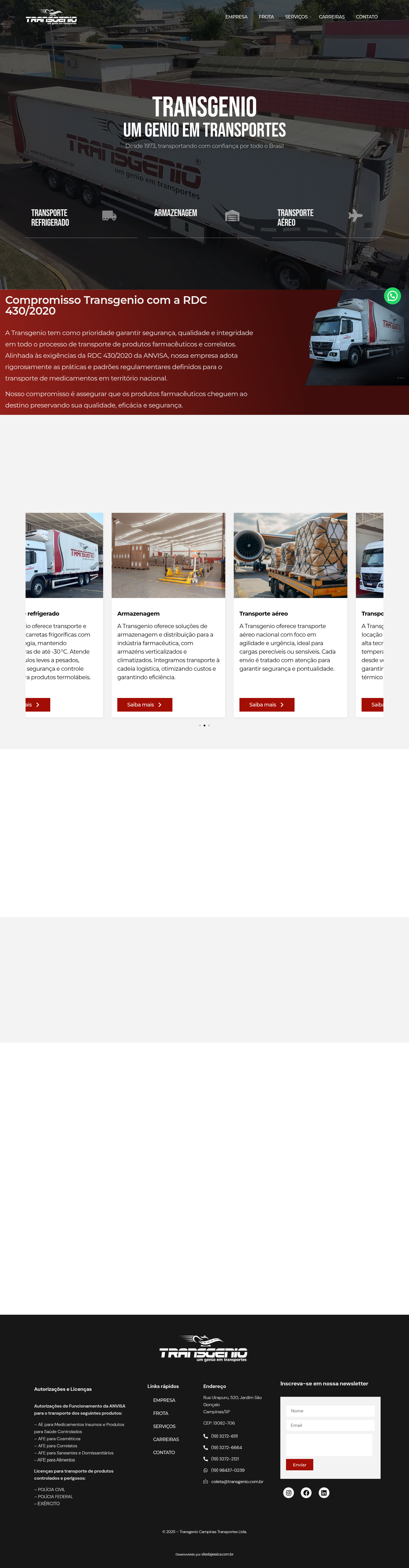 Benchmark Transgênio